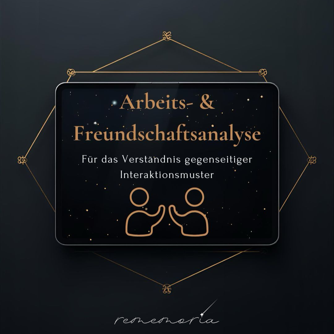 Astrologische Freundschaft & Arbeitsbeziehung - Beziehungen entstehen nicht zufällig